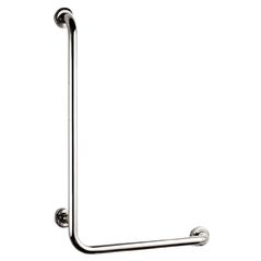 Accesoriu pentru baie Bisk 04785 Miner unghi L de baie p/u persoane cu dezabilitati PRO 550x550mm, 25mm, inox, crom