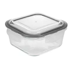 Контейнер для хранения пищи Axentia 137264 Vas din sticla 790ml cu capac din silicon