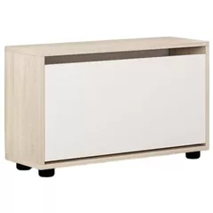 Raft pentru încălțăminte Mobildor-Lux Leo 60x27x47H cm Sonoma/White