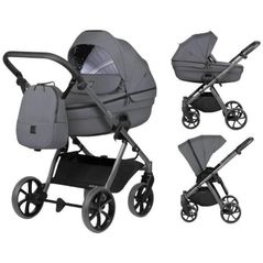 Сărucior pentru copii Tutis 1602169 2in1 UNO 6+ Essential Antracite 169
