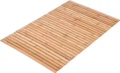Covoraș de baie Bisk 07916 din bambus 50x80x0,7 cm