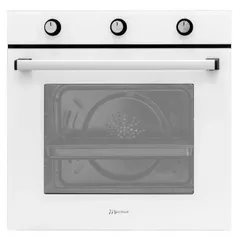 Встраиваемый духовой шкаф электрический Mastercook LIRA MC 71M8 WH Glass
