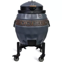Казан Amphora Tandoors Tandoor izolat Sarmat cu capac rabatabil, gri (CG00768)