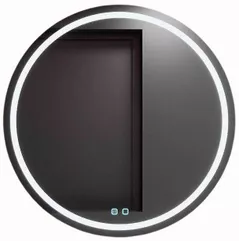 Зеркало для ванной Bayro Elipso круглое 900x900 LED touch c подогревом