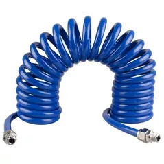 Шланг высокого давления King Tony 79953-10 полиуретановый, спираль 12*8мм*10м, раб.7,4Bar / макс.22,2Bar