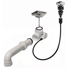 Донный клапан Reginox R22320 Square polished Pop-up