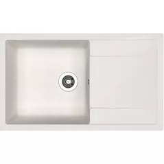 Chiuvetă bucătărie Dr.Gans Tehno 860х510х217 Alb