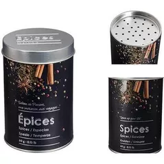 Container alimentare 5five 50137 Емкость металлическая D6.6x10cm 60gr для специй