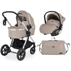 Сărucior pentru copii Moni Alina Seed Pearl, 3in1 transformabil