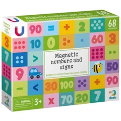 Настольная игра Dodo 200274 Joc magnetic Cifre și semne (68 el.)