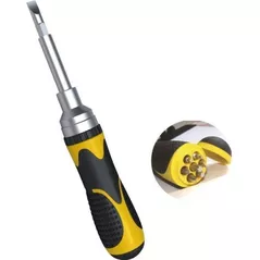 Набор ручных инструментов Topmaster TM-223901 отвертка/трещетка+набор бит (16шт)