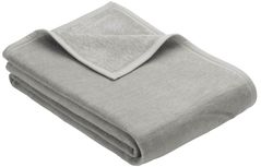 Textile de casă Ibena 3560/815 Uni Decke Porto Silver grey
