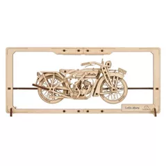 Set de construcție Ugears 57173 Motocicleta în ramă