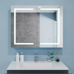 Зеркало для ванной Bayro Optima LED touch 1000x700 белый