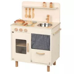Bucătărie și veselă de jucărie miscellaneous TJ548 Bucatarie din lemn Ivory 60622