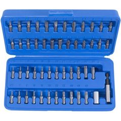 Набор головок, бит, насадок King Tony 1050CQ вставки (биты) 1/4" в ассорт., 50 пр.