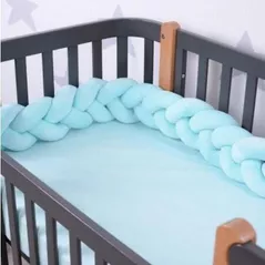 Бортик для кроватки Veres 154.02.2 Бампер-коса Blue Medium 120*15