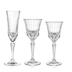 Veselă pentru băuturi RCR 38884 Набор 18ед Adagio: бокалы 6x180ml, 6x220ml, 6x280ml