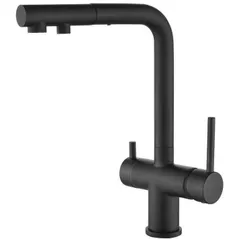 Bateria bucătărie Helika-AquaSanita 2683-601 AKVADUO PLUS Black metallic