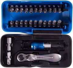 Set de unelte de mână King Tony 1026CQ-AM вставки (биты) 1/4" и мини трещётка, 26 пр.