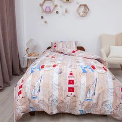 Textile de casă Relaxe Home Подростковое постельное бельё Soft Dreams 145x210 см Sea cruise