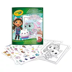 Set de creație Crayola 04-7025G Color&Sticker Book GD