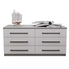 Comodă Bayro Serenity 1200x560x450 серый асфальт фасад серый