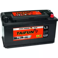 Acumulator auto Taifun 100 AH 770A (353x175x190)