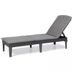 Садовая мебель Keter Jaipur Sun Lounger Graphite (238416)