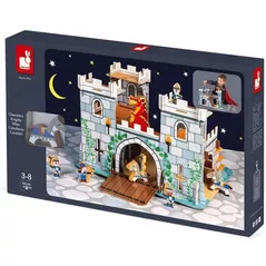 Set de creație Janod J08582 Fortified Palace Playset 3D