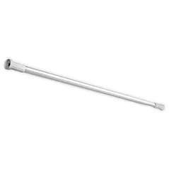 Bară pentru perdea de duș Bisk 05778 Bara perdea dus, extensibila, 70x118 cm/19-22 mm, alb, TRENDY