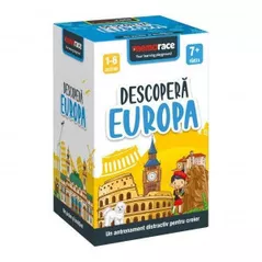 Joc educativ de masă Ludicus Games MR0105 Descopera Europa