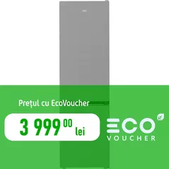 Frigider cu congelator jos Beko B3RCNA415HXB