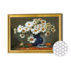 Картина по номерам Art Gallery GB73699 Mozaic cu diamante 30x40cm Romanite in vaza