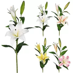 Искусственное растение Promstore 55239 Crin oriental 95cm (în asort.)