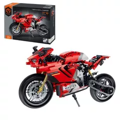 Конструктор iM.Master 6833 Motocicletă, Mechanical Master, 557pcs