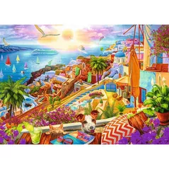 Puzzle Trefl 10842 Puzzle 1000 Premium Plus. Santorini