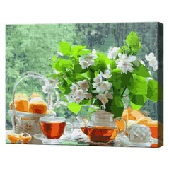 Картина по номерам Art Gallery GX33261 Ceaiul placut 40x50cm Eco