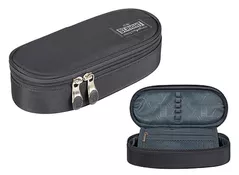 Школьный пенал St.RIGHT 57776 Penar 23x9.5x6cm, Emoji