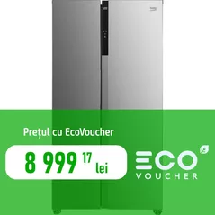 Frigider SideBySide Beko GNO5323XPN
