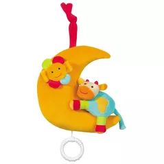 Игрушка-подвеска Brevi C0100168396 Луна на верёвочке
