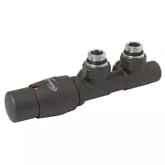 Accesoriu sisteme de încălzire Gorgiel Podwojny (06) 2207011104 Dark graphit matt, robinet