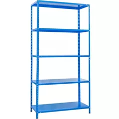 Raft de depozitare УХЛ-МАШ МС-С 1970x1000х400 Стеллаж модульный (5 полок) Синий