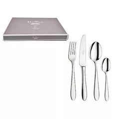 Tacămuri Pinti 56589 Set de tacamuri Ritz 30buc, inox 18/10, magnet box