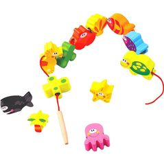 Игрушка Tooky Toy R25 /26 (45462) Деревянный набор с морскими животными TKB511
