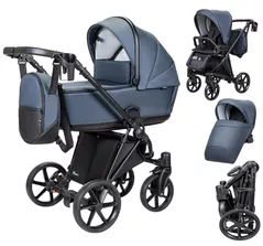 Сărucior pentru copii Angelina Carucior 2in1 Enigma Blue E-5