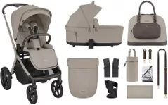 Сărucior pentru copii Kikka Boo 31001020169 Carucior 2in1 Goya Platinum Champagne