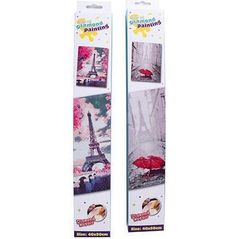 Tablou pe numere Promstore 48014 Набор креативный Art&Craft алмазная мозаика 40Х50cm Paris