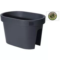 Аксессуар для дома ProGarden 16172 Вазон для цветов с выемкой на перила 40x27x25cm