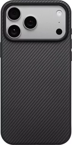Husă pentru smartphone Pitaka Aramid UltraGuard Case for iPhone 17 Pro Max Black/Grey (KI1701BPM)